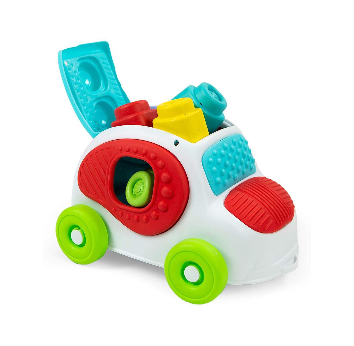 Baby Clemmy Baby Soft Clemmy - Sensory Car - 8 Pieces