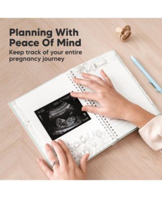 Pregnancy Journal, Pregnancy Announcements, 80 Pages Hard Cover Pregnancy Book For Mom To Be Gift