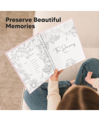 Pregnancy Journal, Pregnancy Announcements, 80 Pages Hard Cover Pregnancy Book For Mom To Be Gift