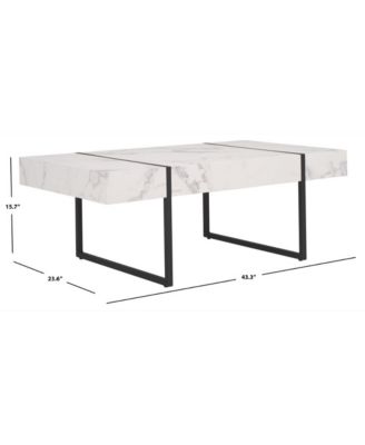 Tristan Rectangular Modern Coffee Table
