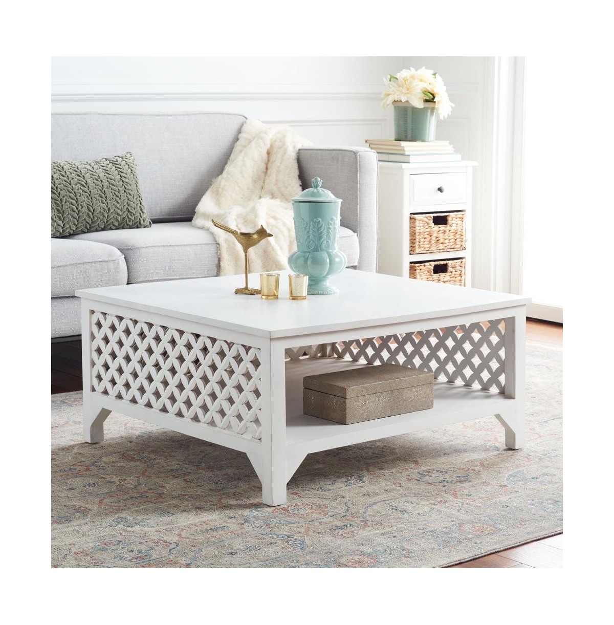 Safavieh Squall Square 1 Shelf Coffee Table