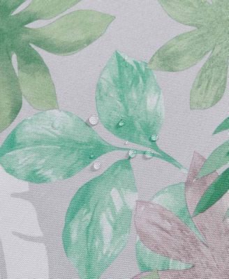 Cove Palm Water-Resistant Indoor and Outdoor Tablecloth, 70" Round