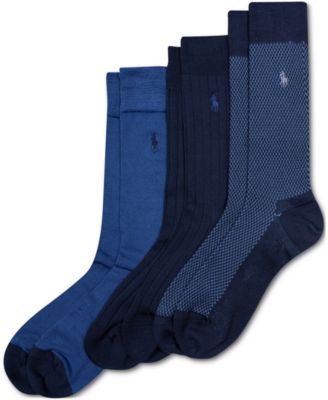 Men's 3-Pk. Supersoft Birdseye Dress Socks