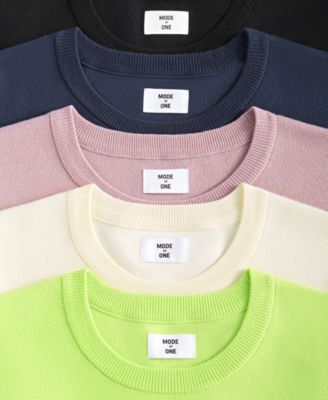 Men's Regular-Fit Crewneck Sweater, Created for Macy's