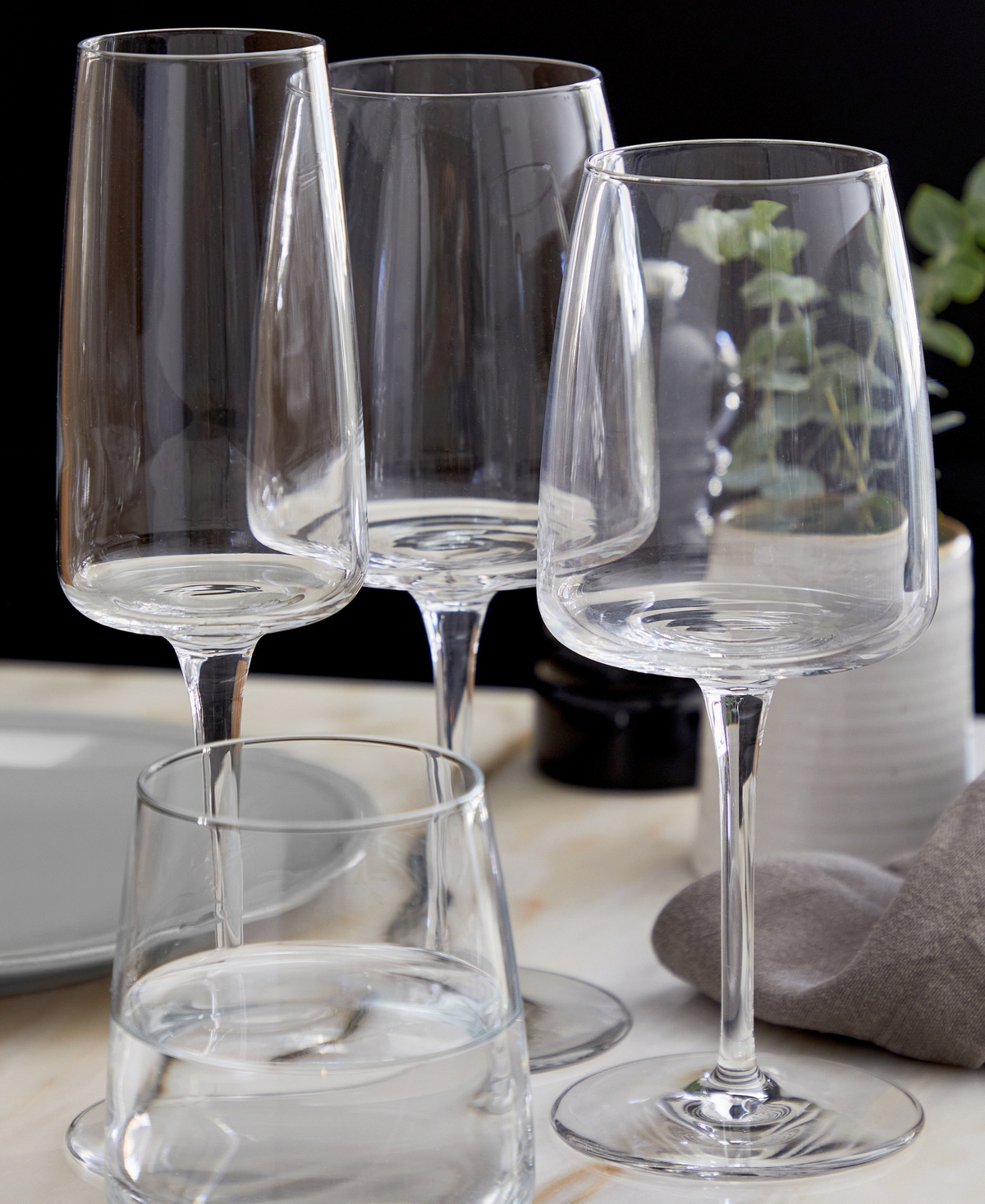 Costa Nova Tumblers, Set Of 6 In Clear