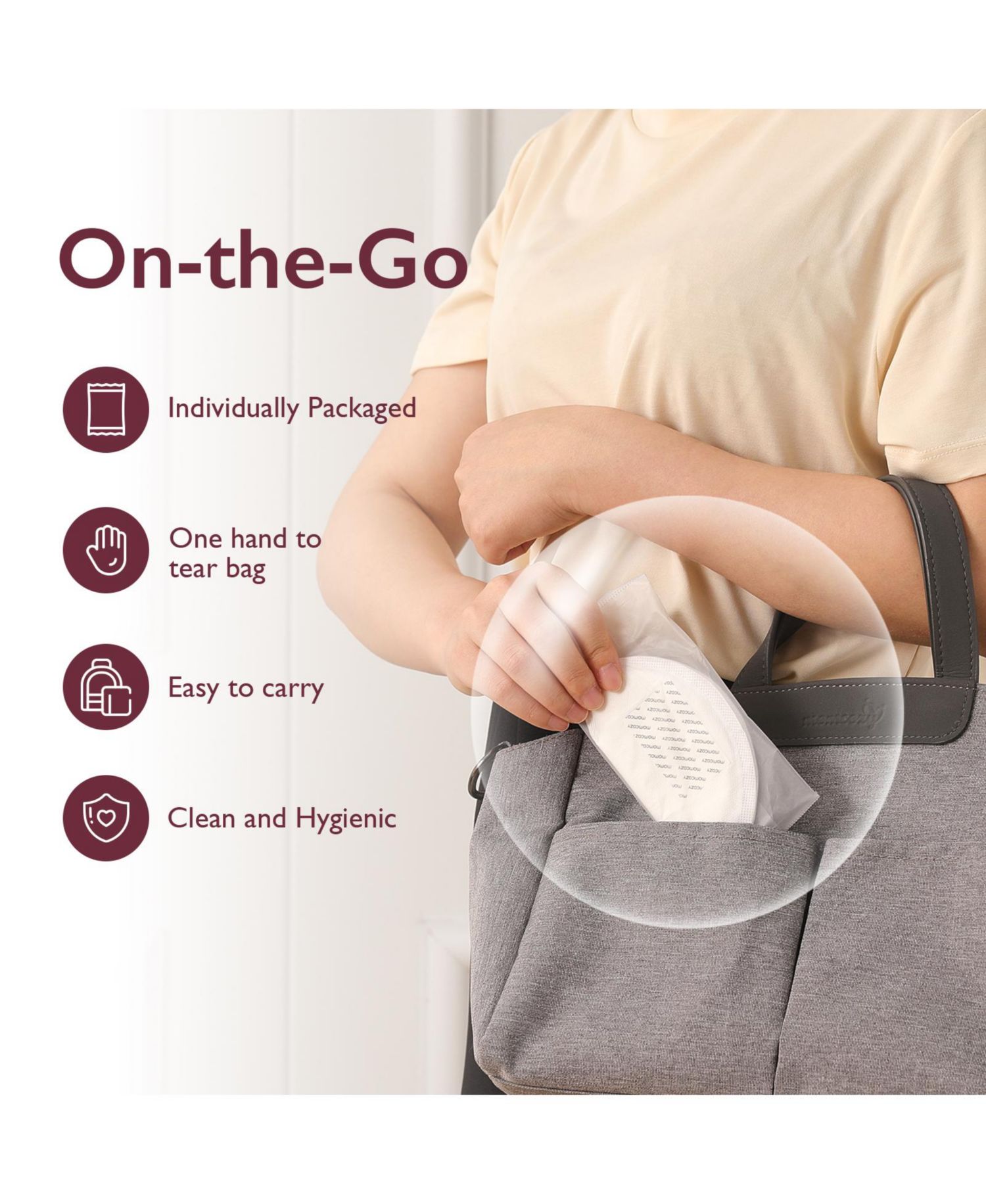 Ultra-Thin Disposable Nursing Pads 120 Count