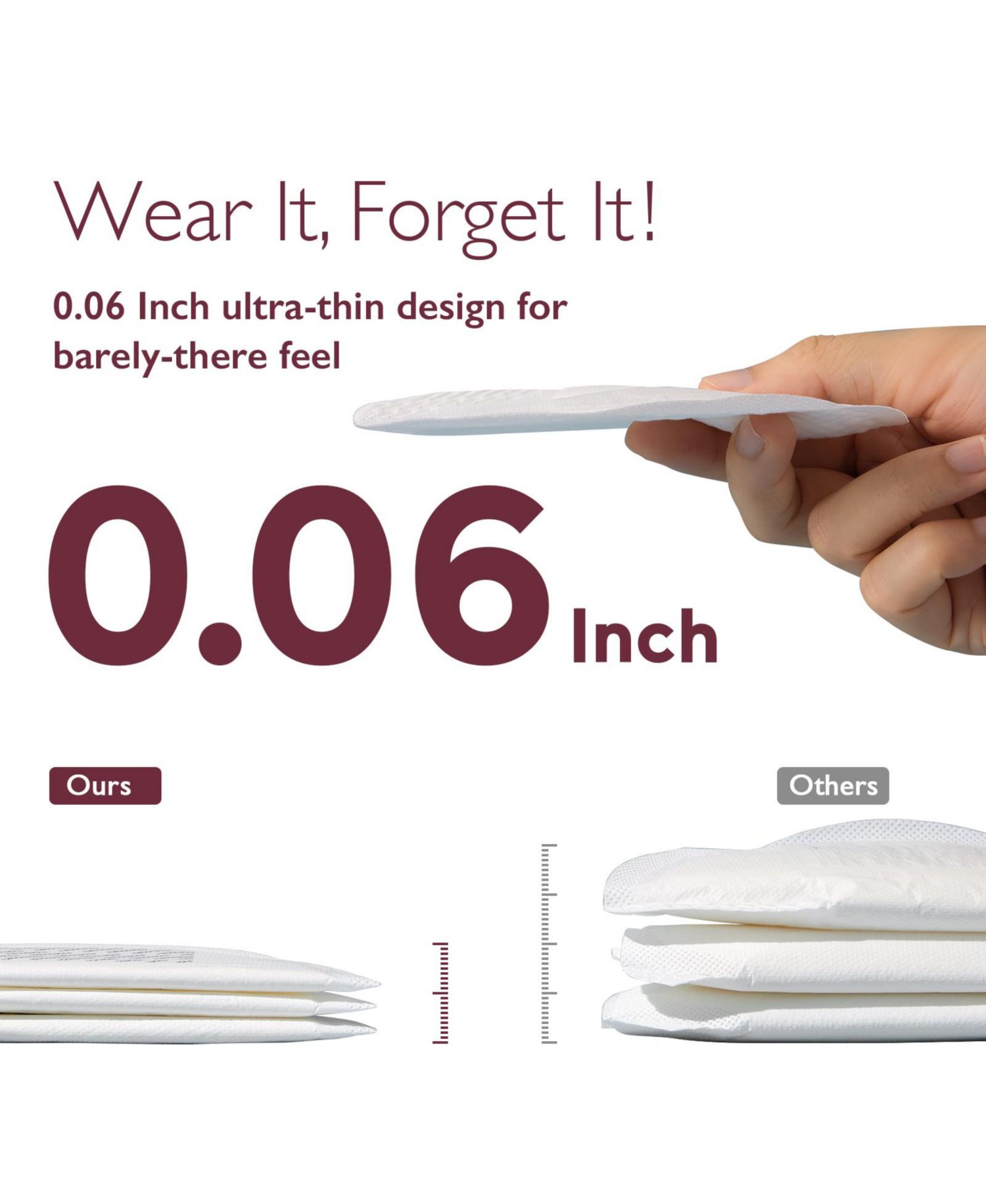 Ultra-Thin Disposable Nursing Pads 120 Count