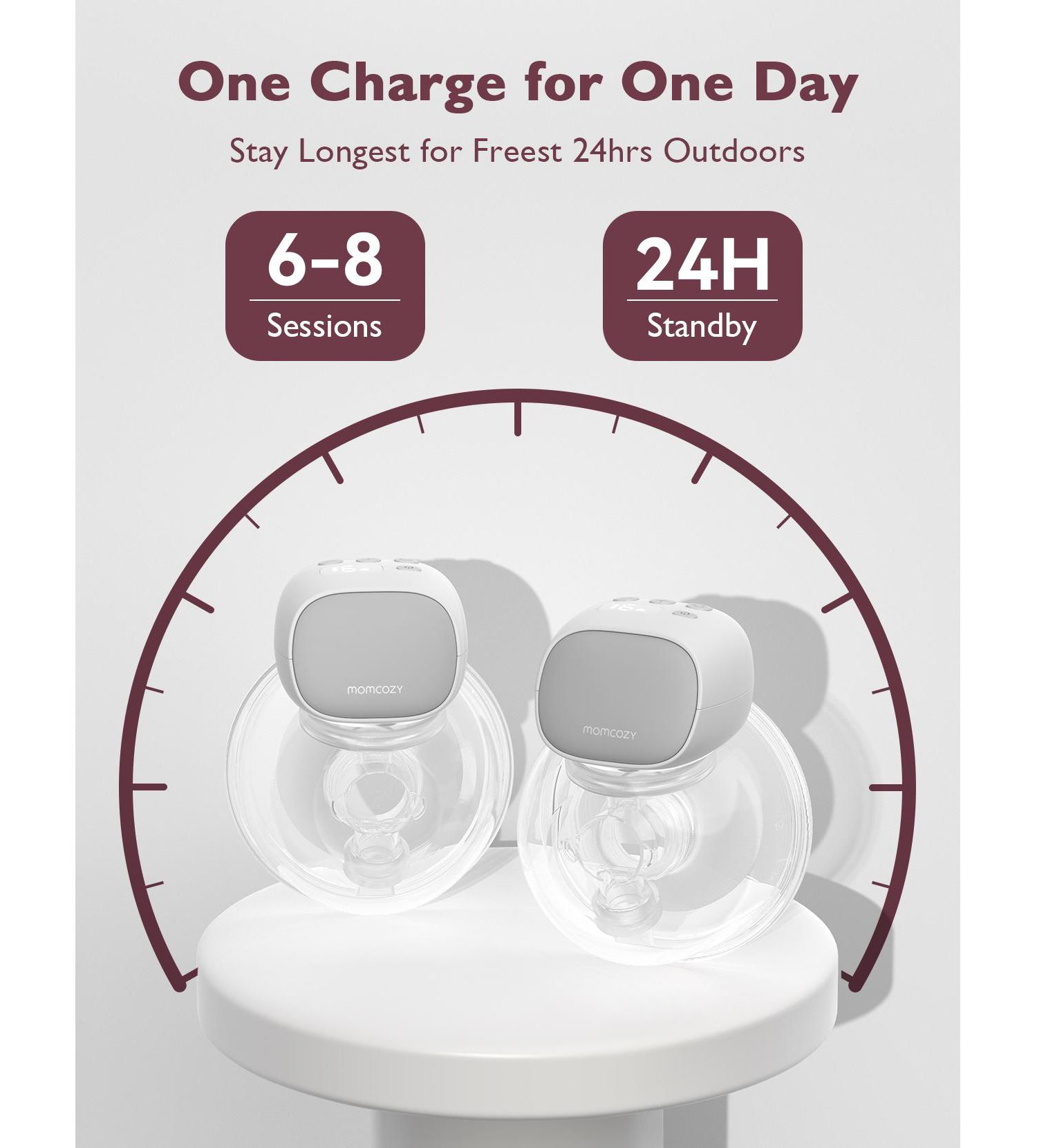 Single S9 Pro Wearable Breast Pump Upgraded - Long Battery Life