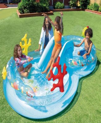 Under The Sea Inflatable Play Center Water Slide