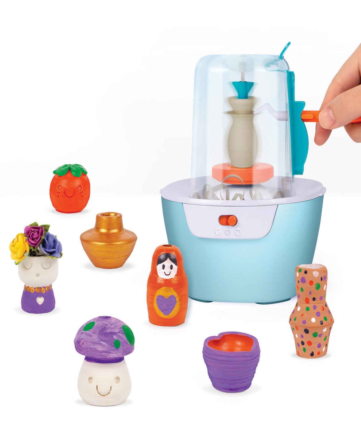 Make It Real Mini Pottery Studio Deluxe Set In Multi