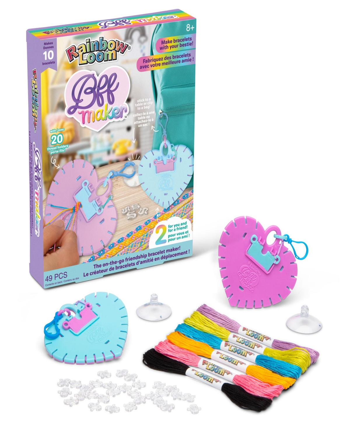 Rainbow Loom Bff Bracelet Maker Kit In Multi