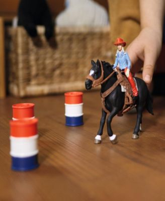 Farm World Cowgirl Barrel Racing Fun Playset