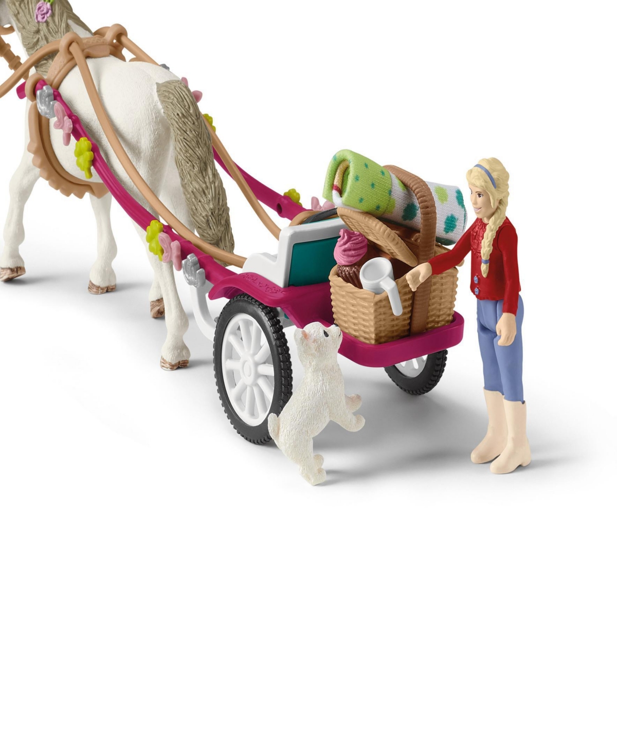 Schleich Horse Club Small Carriage For The Big Horse Show Playset