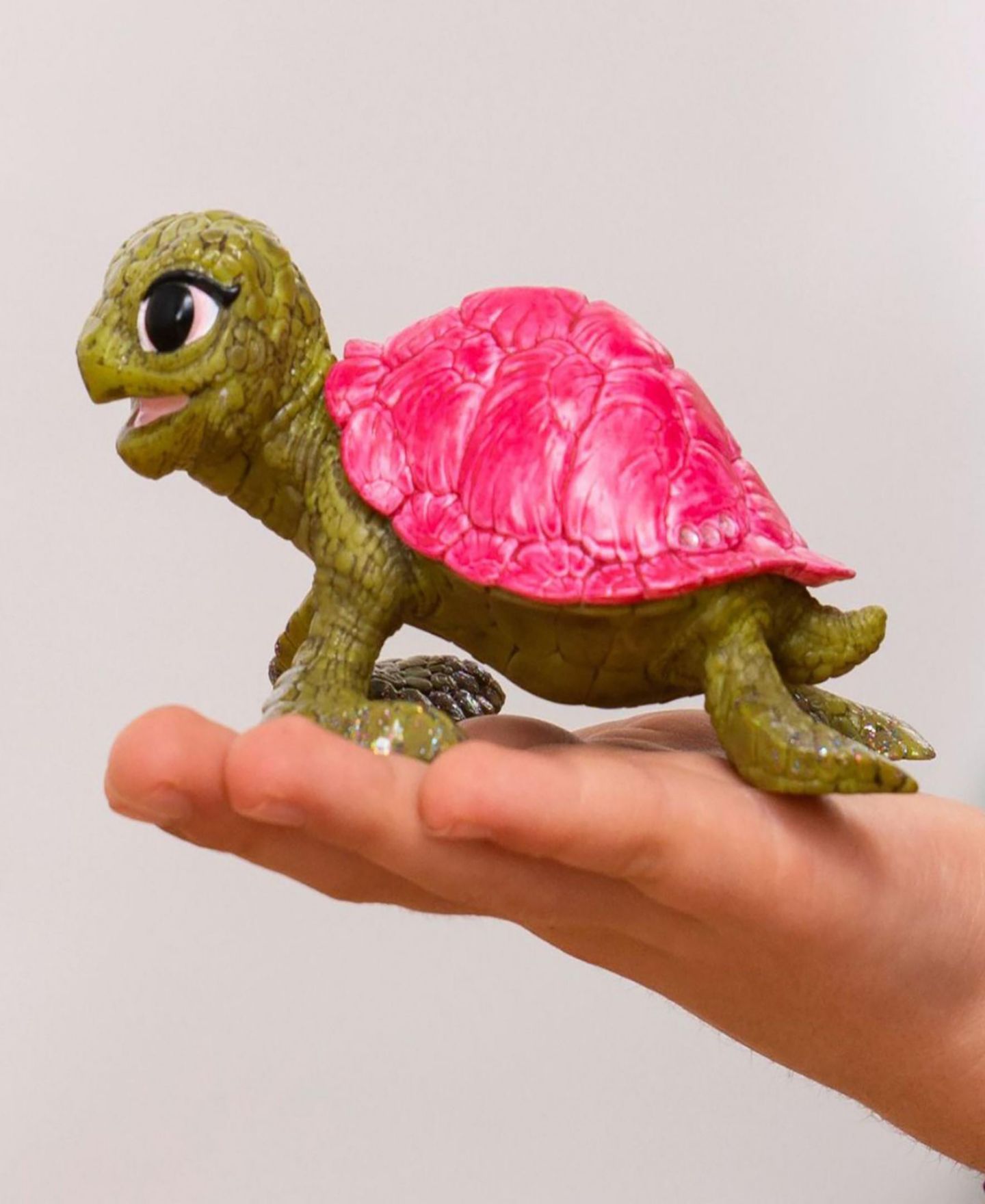 Детская фигурка Schleich Bayala Pink Sapphire Rhinestone-Detailed Turtle Figurine, Ages 5+ — фото 3