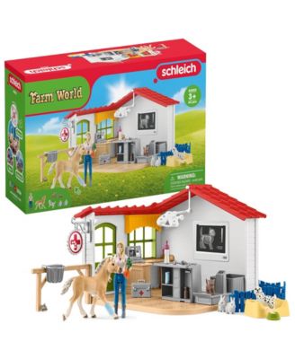 Farm World Veterinarian Practice With Pets Playset