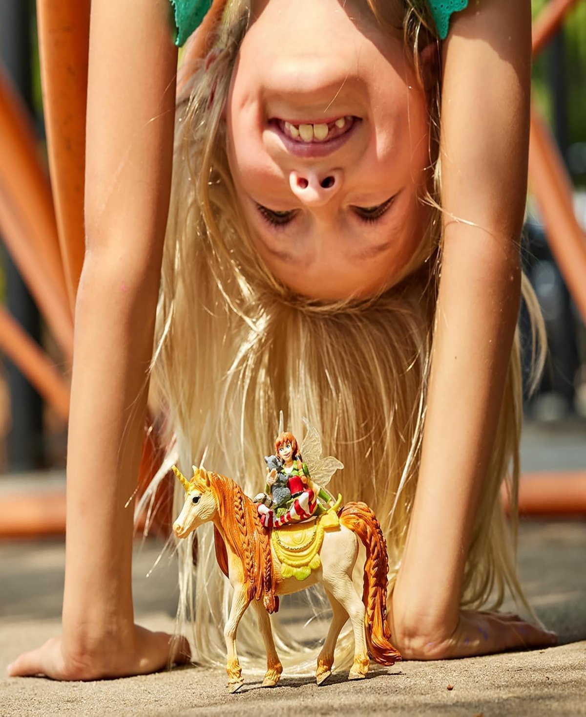 Schleich Bayala Fairy Marween Doll With Glitter Unicorn Playset In Multi