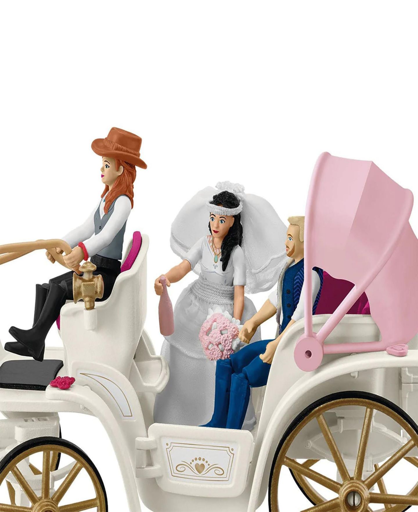 Детский игровой набор Schleich Horse Club Wedding Carriage Playset, Ages 5+ — фото 4