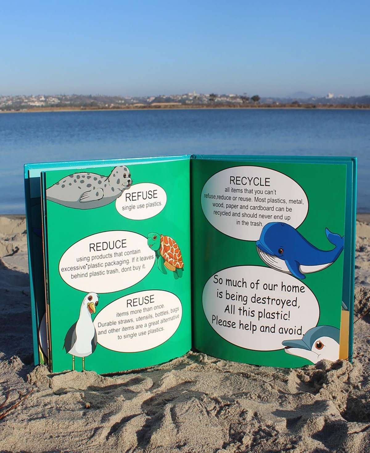 Shore Buddies The Plastic Ocean Children's Picture Book In Multi