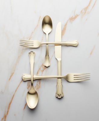 James Street Champagne 20-Pc. Flatware Set, Service for 4
