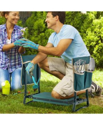 Folding Garden Kneeler and Seat Bench