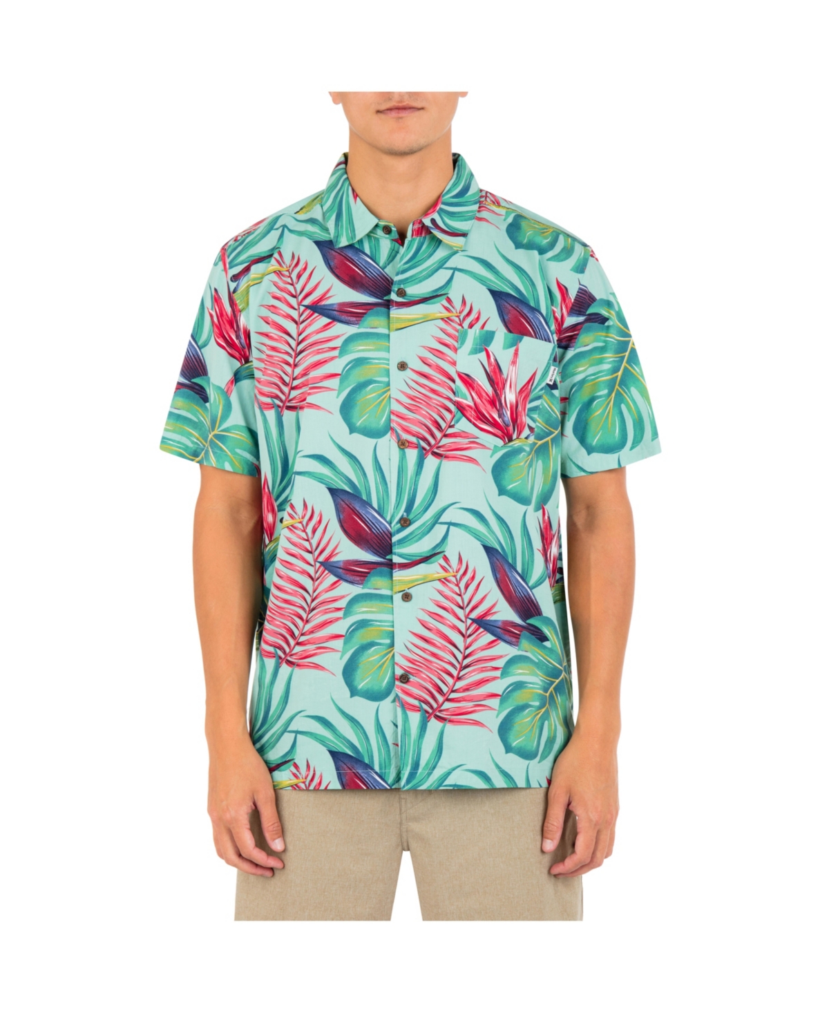 Men's Rincon Short Sleeve Shirt - Tropical Mist