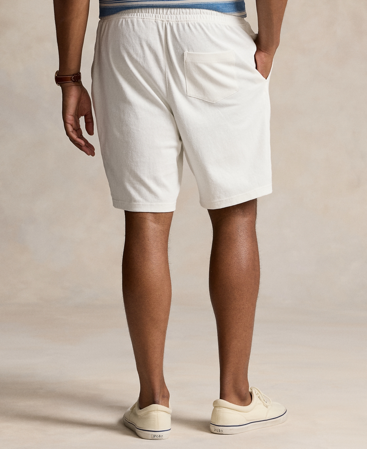 Polo Ralph Lauren Men's Big & Tall Polo Bear Jersey Shorts