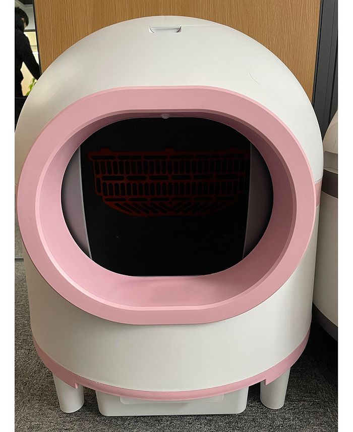 Simplie Fun Smart Kitty Litter Box Extra Large Capacity APP Control Low