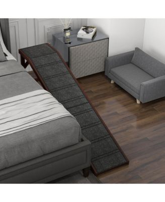 Premium Carpet Pet Ramp - Easy Access for Cats, Dogs, and Puppies