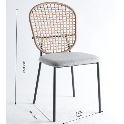 Sennit Chair, Set Of 4, Dining Chair, Coffee Chair