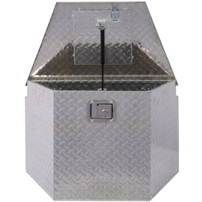  29"(L) x 16.5"(W) x 18.5"(H) Premium Aluminum Toolbox Durable, Versatile Storage