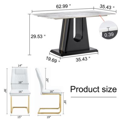 Ultra Modern Dining Table Glamour and Comfort for Your Space