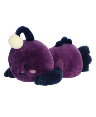 Small Ani Angler Fish Too Cute Playful Plush Toy Purple 9"