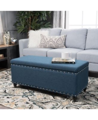 Streamdale Stylish Storage Ottoman with Ample Space and Birch Legs