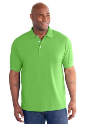 Big & Tall Shrink-Less Classic Cotton Polo Shirt