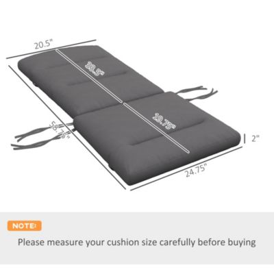 Plush Adirondack Chair Cushion Set Comfort and Chic Upgrade