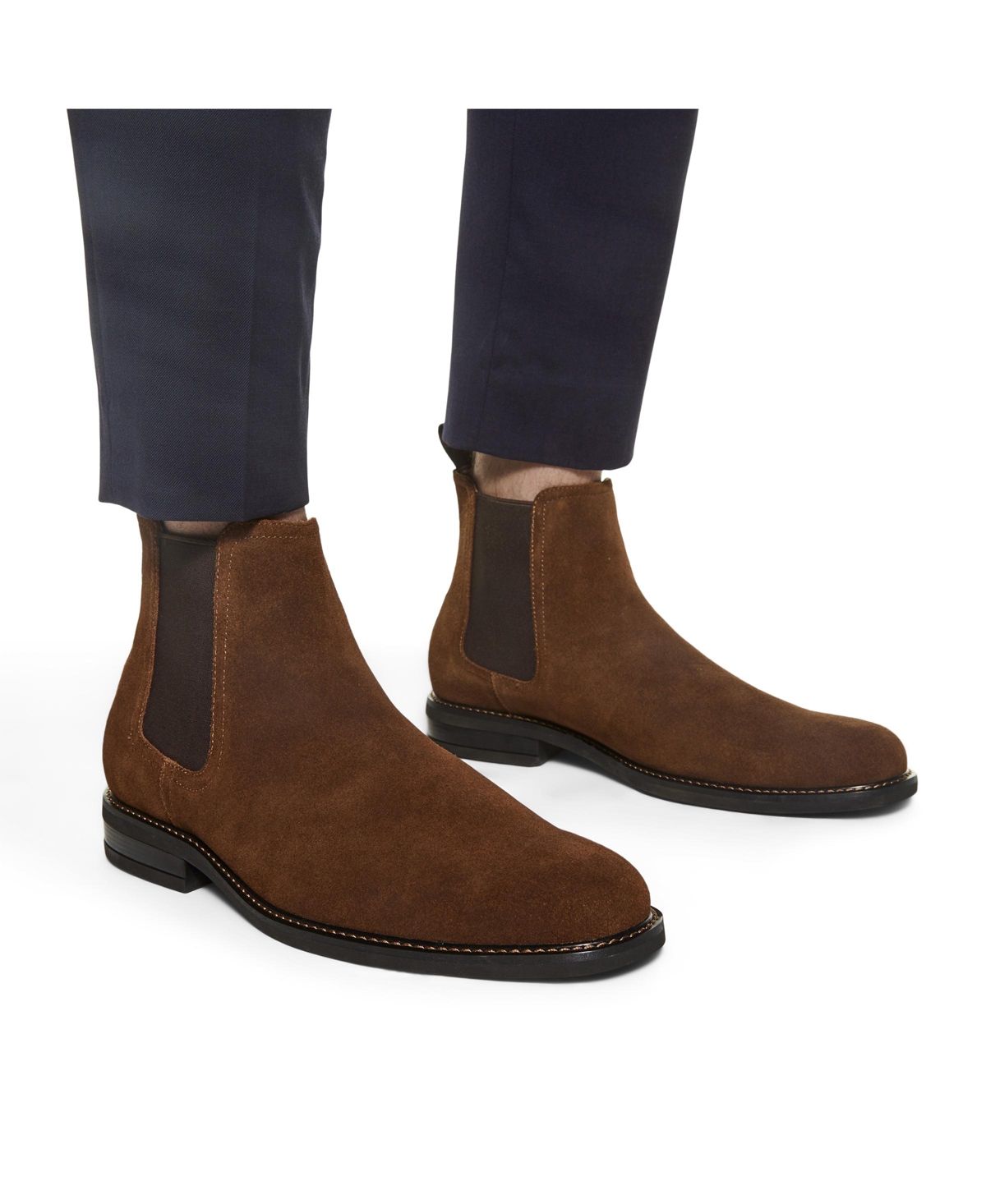 Aldo Men's Bristoll-Wide Leather Ankle Boots
