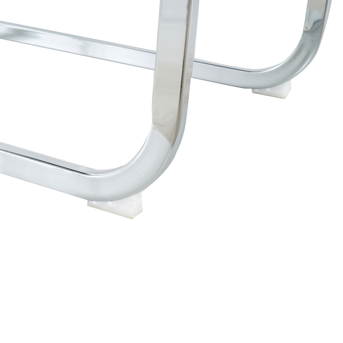 Streamdale Furniture Faux Leather Padded Dining Chairs Set Of 2