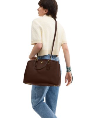 Legacy Large Pebble Leather Carryall 35 Satchel Bag