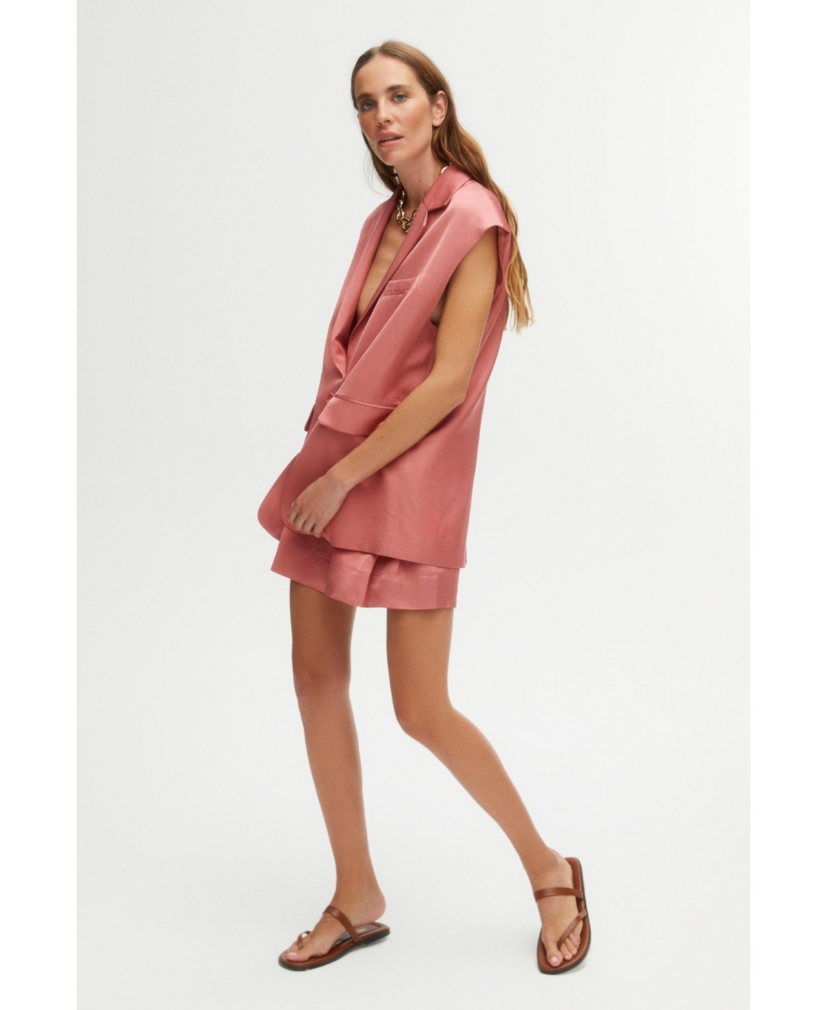 Nocturne Women's Lapel Collar Vest