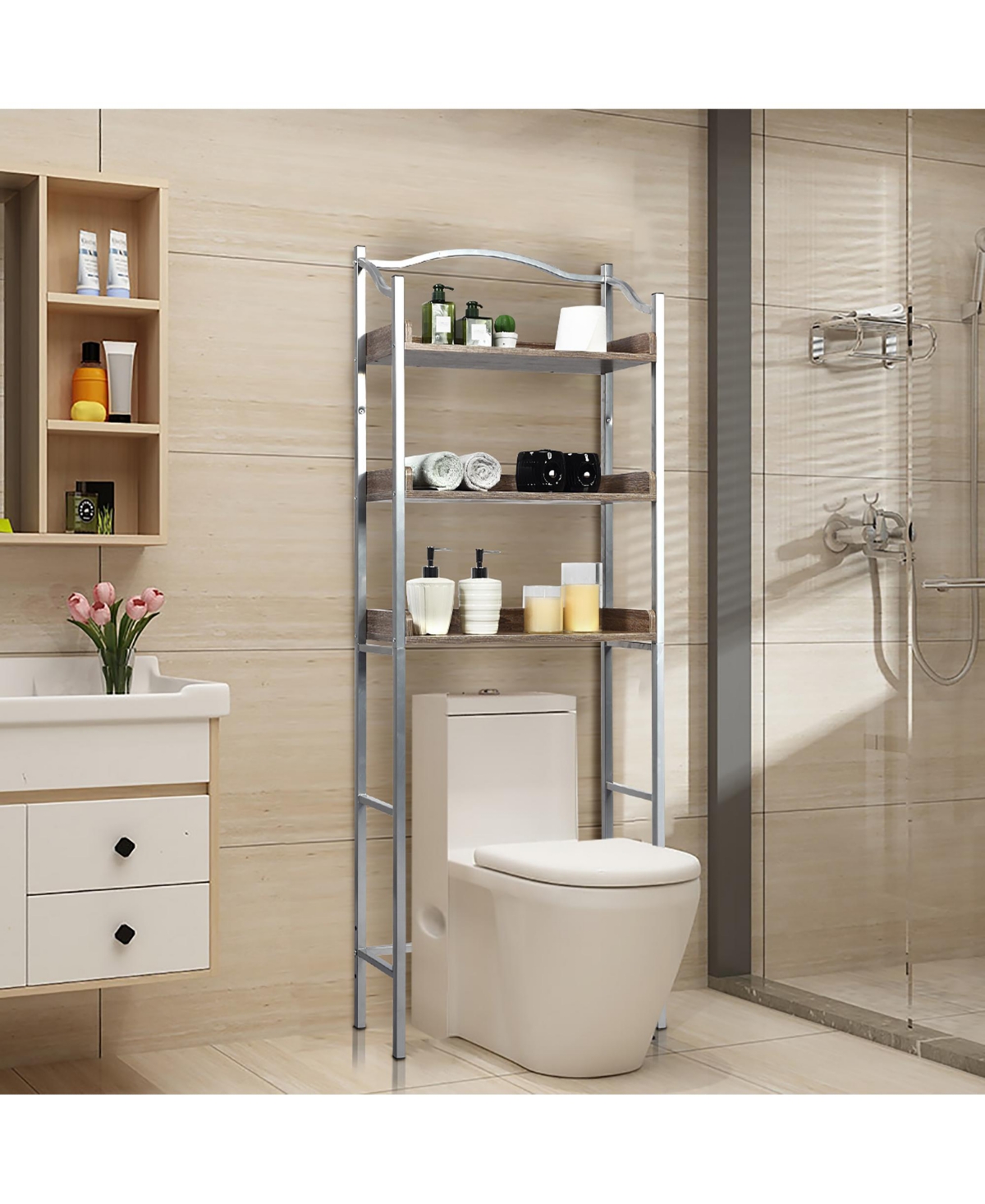 3-Tier Bathroom Spacesaver Storage Rack
