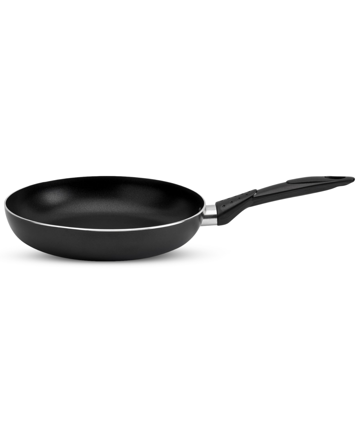Basic Essentials 7-pc. Nonstick Aluminum Cookware Set In Black