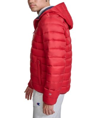 Men's Performance Quilted Hooded Jacket