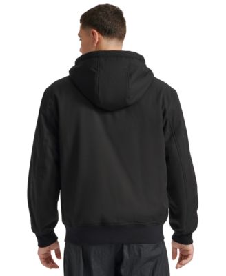 Men's Sport Shell Hooded Zipper Jacket 