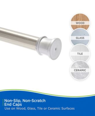 Twist Fit™ No Tools Shower Curtain Rod, 42-72"