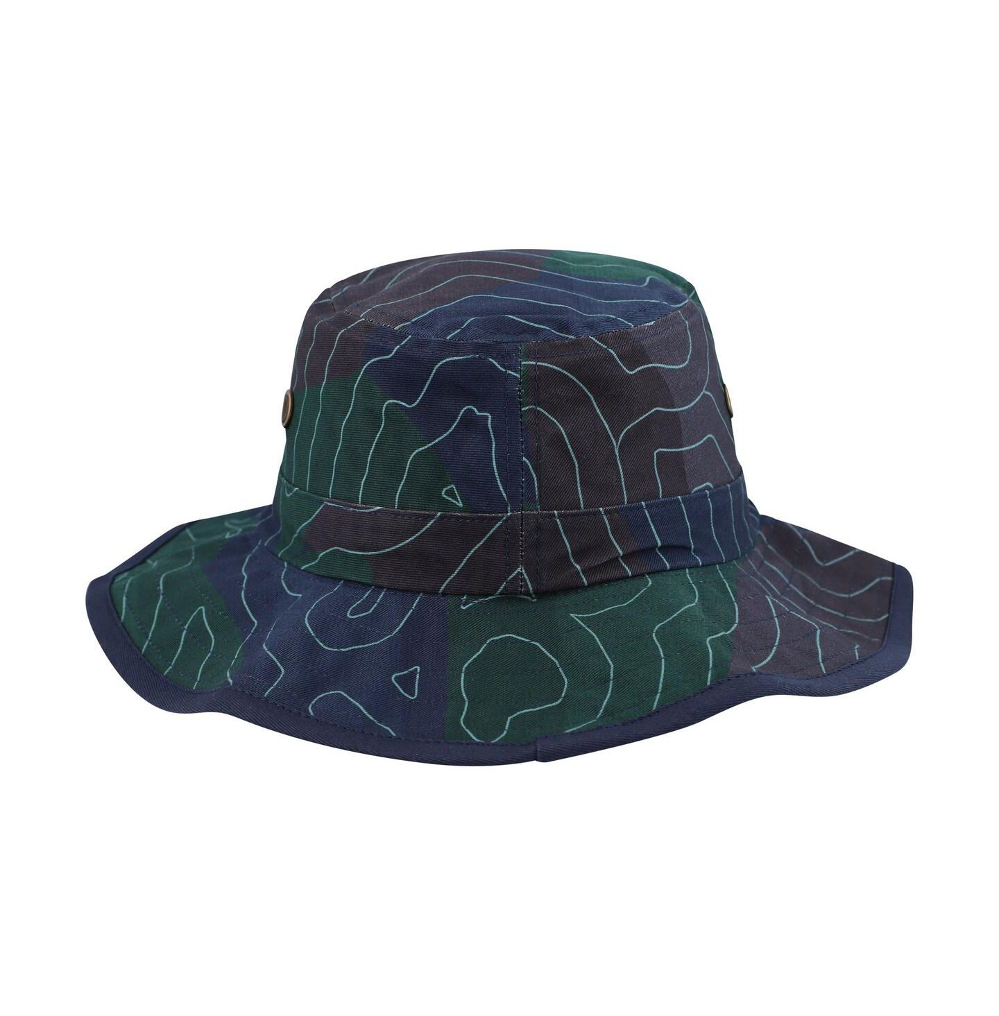 Мужской головной убор RVCA Navy Island Hex Reverse Boonie Hat — фото 2
