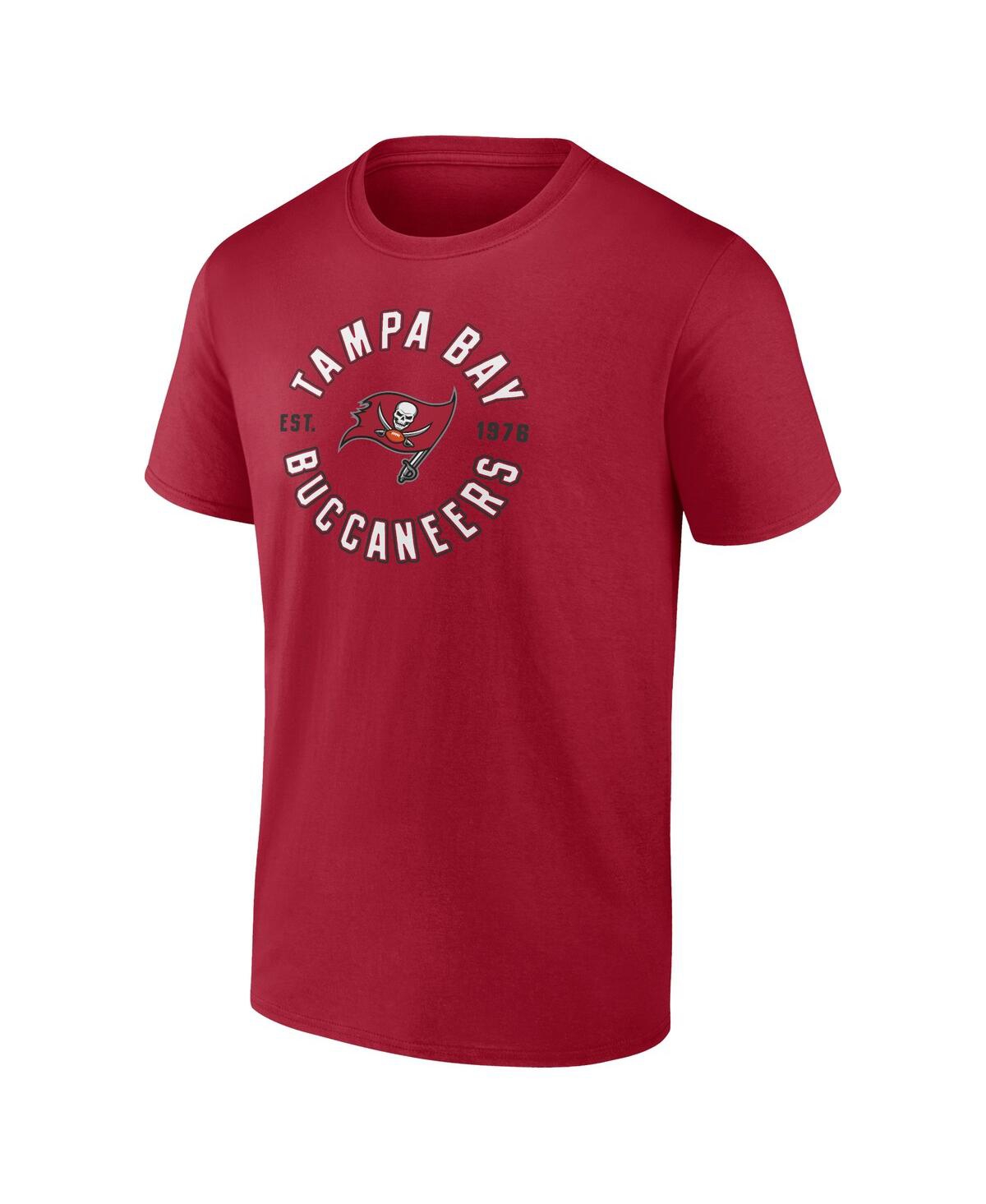 Fanatics Men's Tampa Bay Buccaneers Serve Combo Pack T-Shirt - White