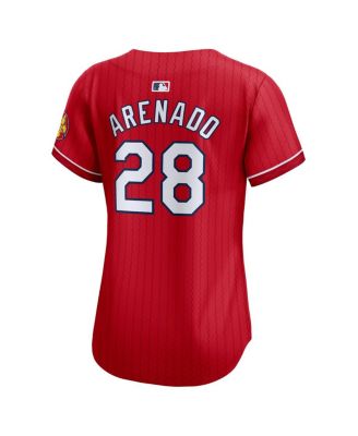 Women's Nolan Arenado Red St. Louis Cardinals 2024 City Connect Limited Player Jersey