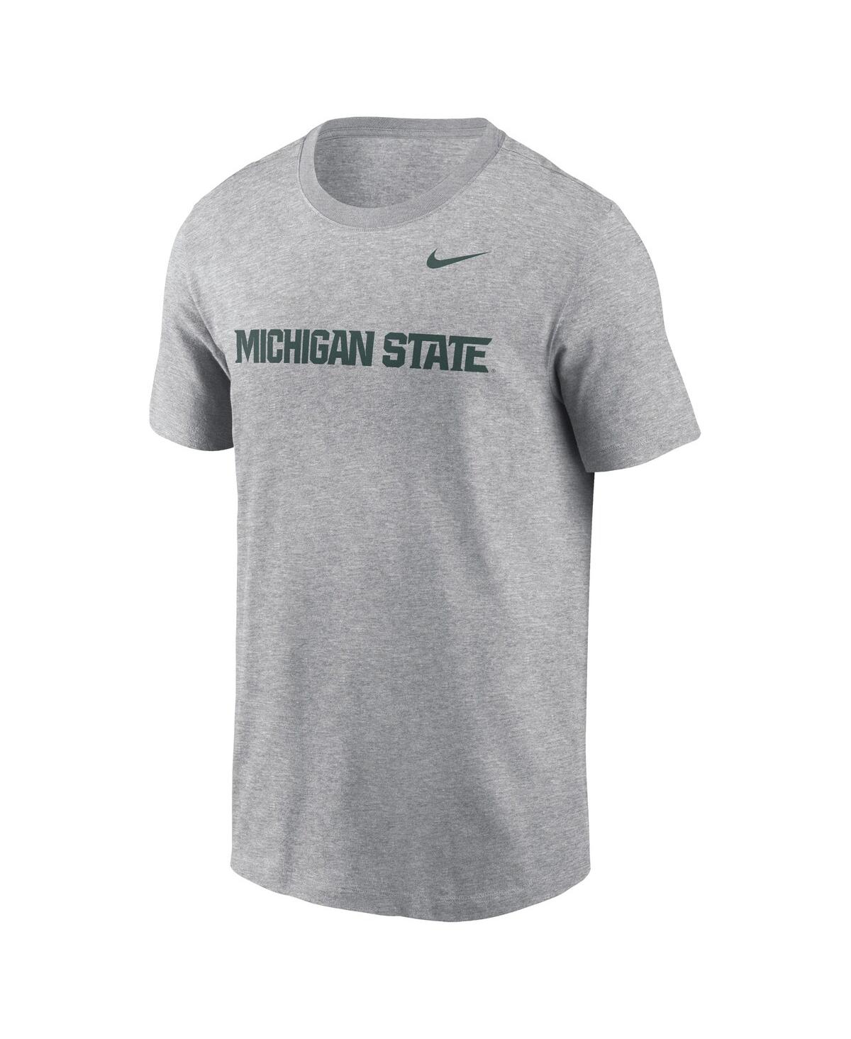 Nike Men's Michigan State Spartans Primetime Evergreen Wordmark T-Shirt