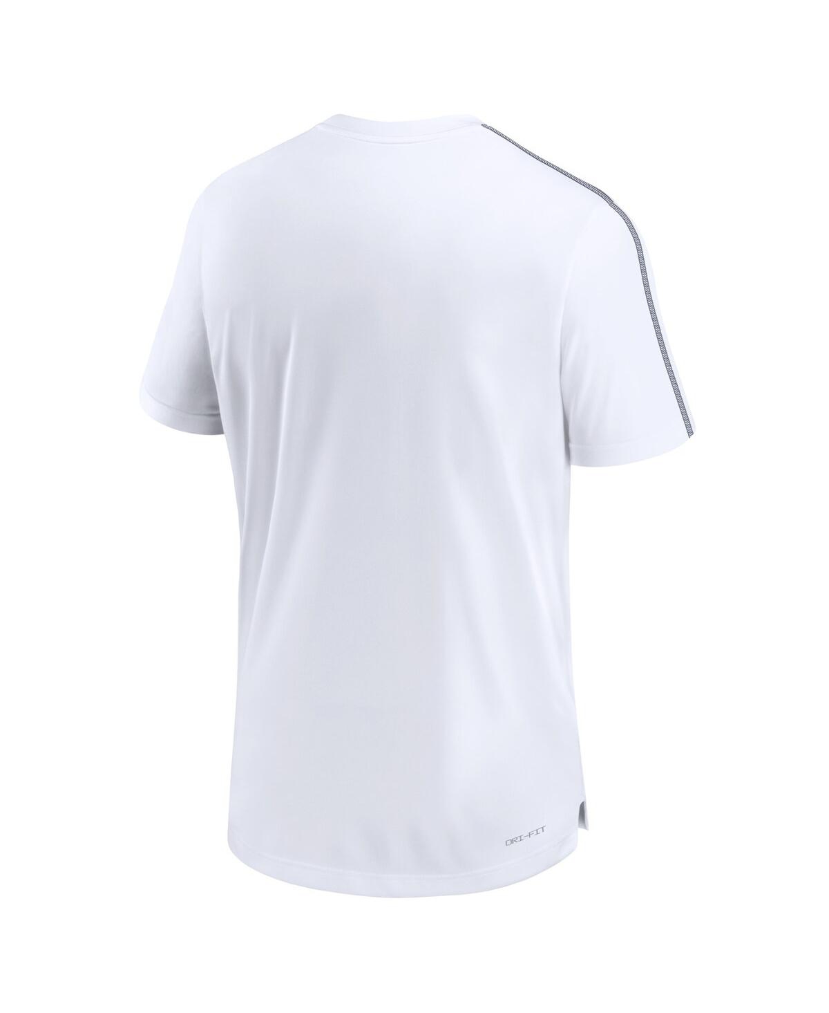 Nike Men's Penn State Nittany Lions 2024 Sideline Coach Performance T-shirt - Navy