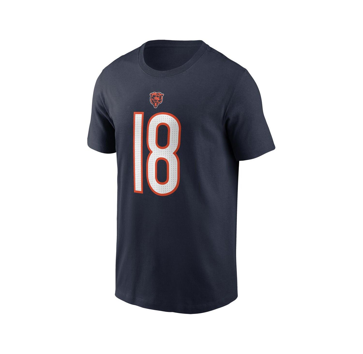 Big Boys and Girls Caleb Williams Navy Chicago Bears 2024 NFL Draft First Round Pick Fuse Name & Number T-Shirt